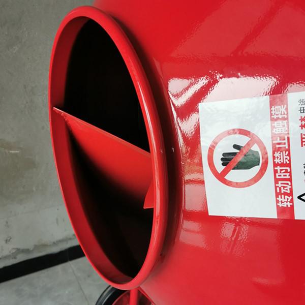 小型水泥攪拌機水泥砂漿出料，能不能倒干凈?